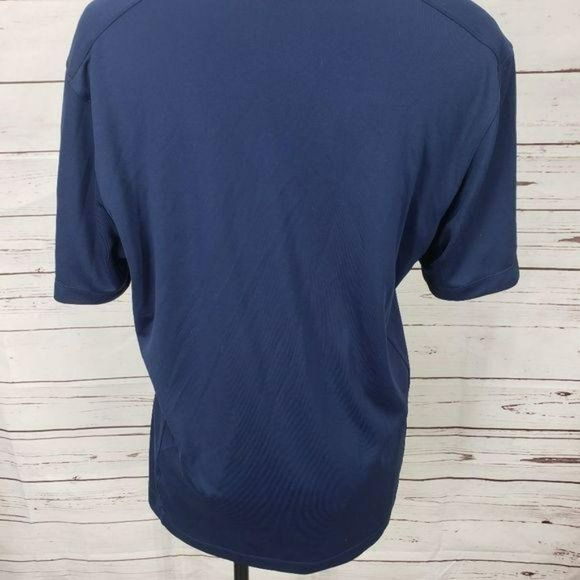 Nike Golf Men’s Dri Fit Navy Polo Short Sleeve Shirt Size Medium - Picture 6 of 9
